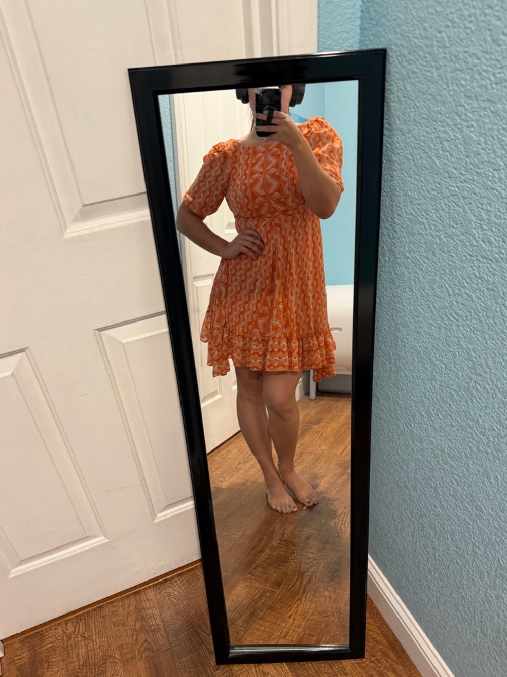 Urban Outfitters Wrighton Ruffle Mini
Dress - Picture 5 of 7